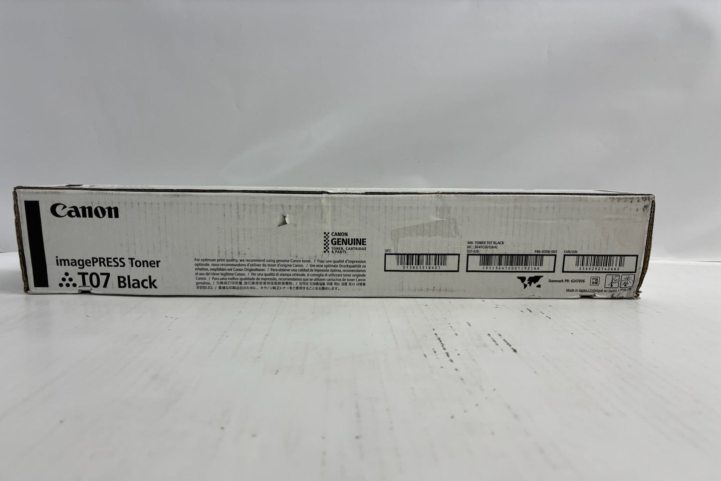 Cosmetic Genuine Canon iP Lite C165,C170,C265,C270 Black Toner T07, 3641C001[AA]