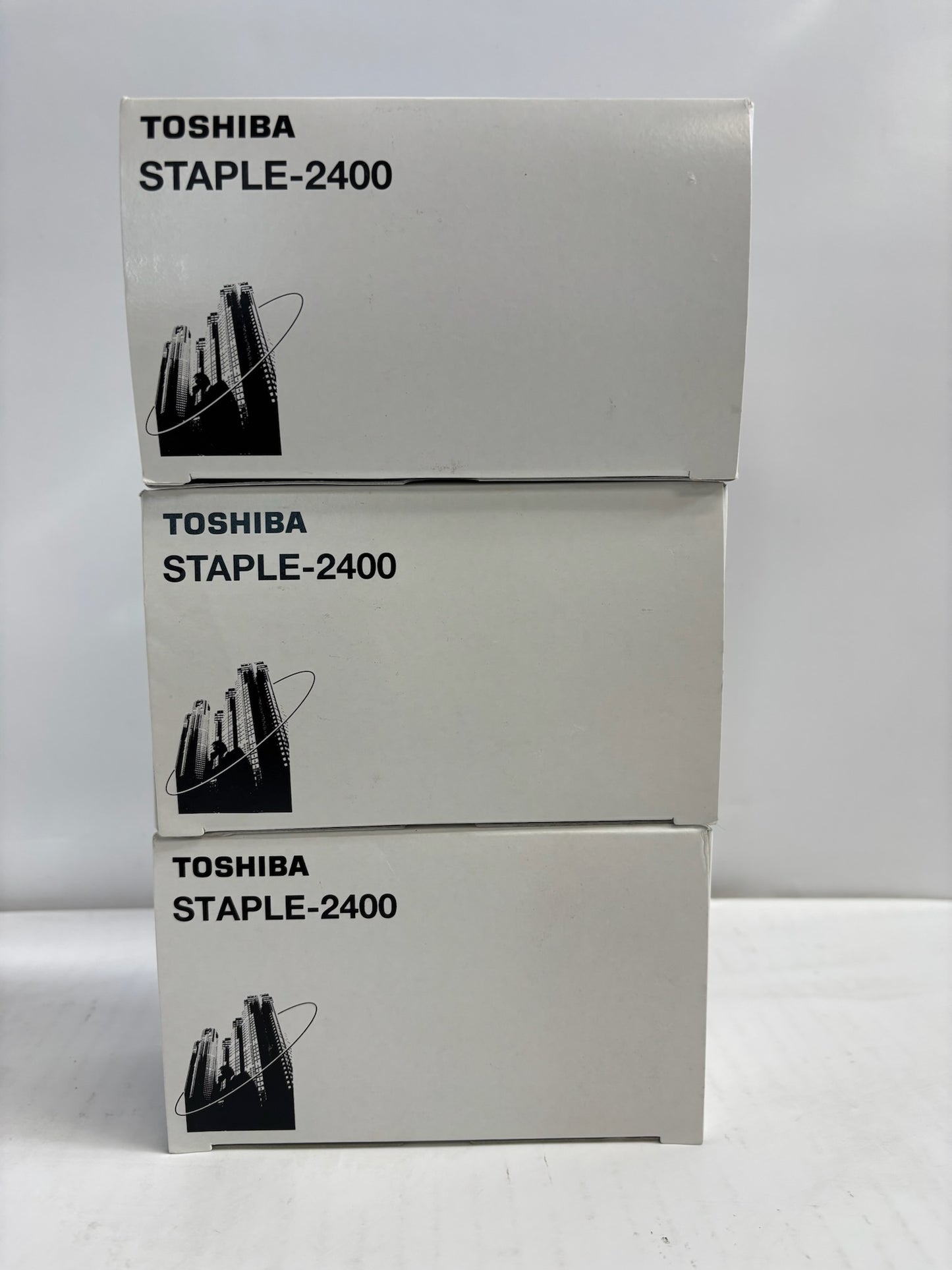 3 Genuine Toshiba Estudio 3025AC,MJ1011,MJ1032 Staple-2400 Cartridge 6A000000706