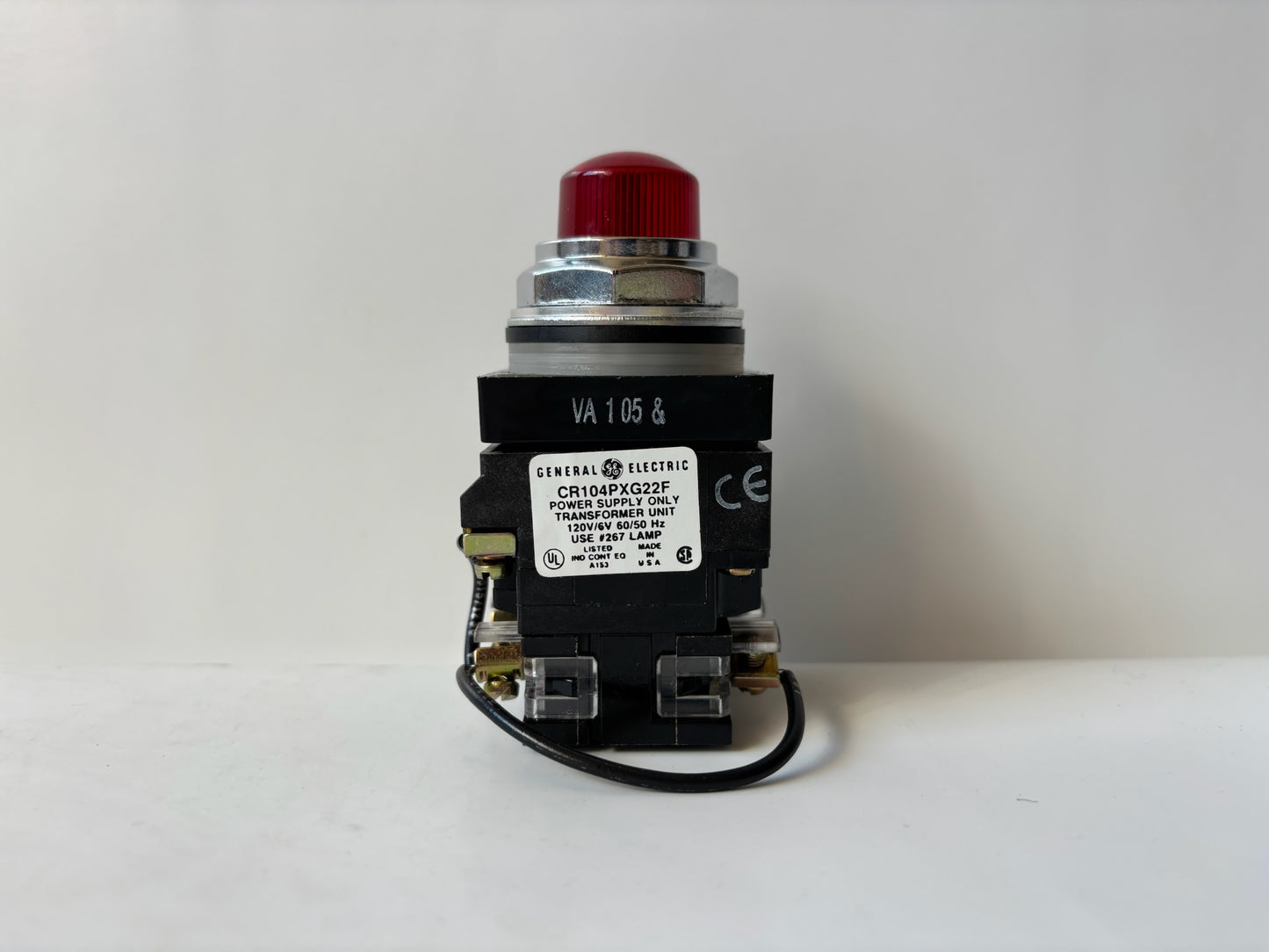 GE CR104PCT62R Indicator Light HD Oil Tight Flashing Transformer
