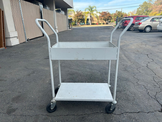 2-Shelf Steel Cart