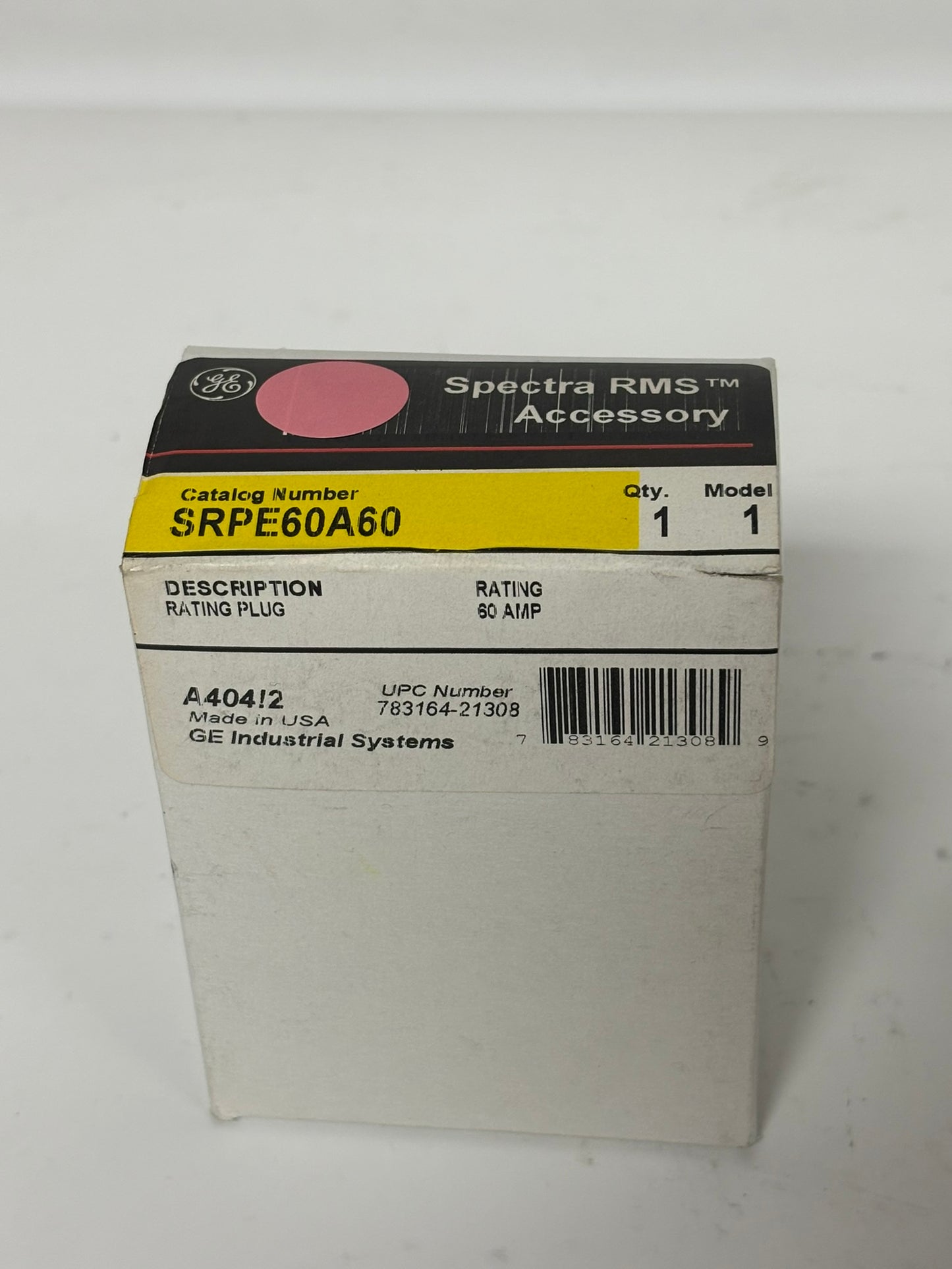 New GE Spectra RMS SRPE60A60 Circuit Breaker Plugs - 60 AMP