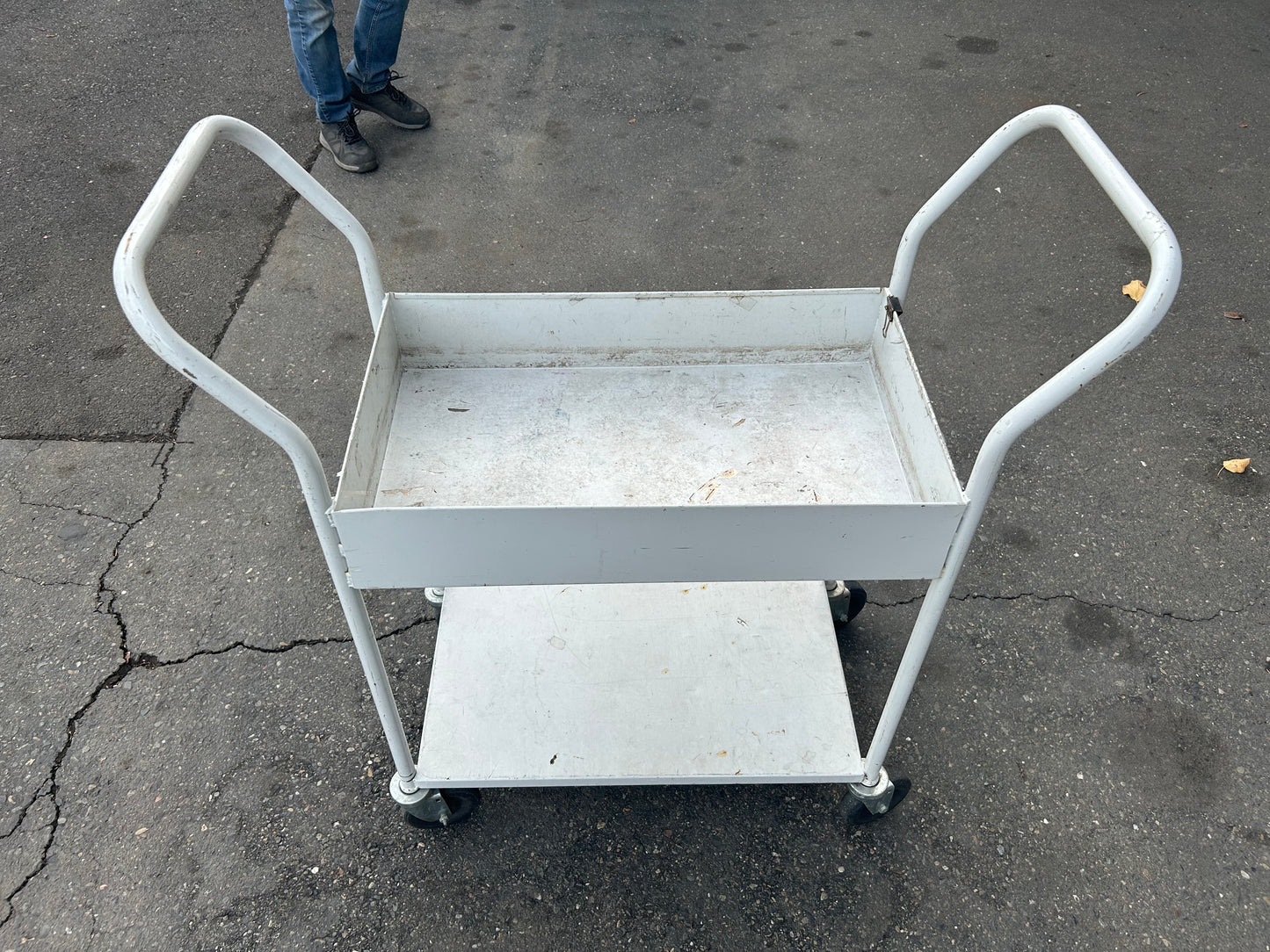 2-Shelf Steel Cart