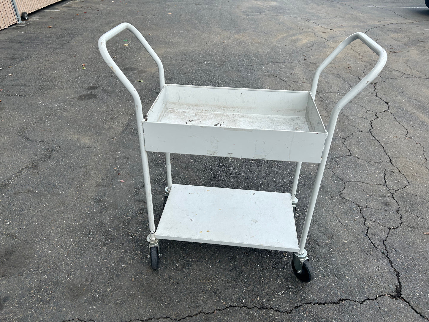 2-Shelf Steel Cart