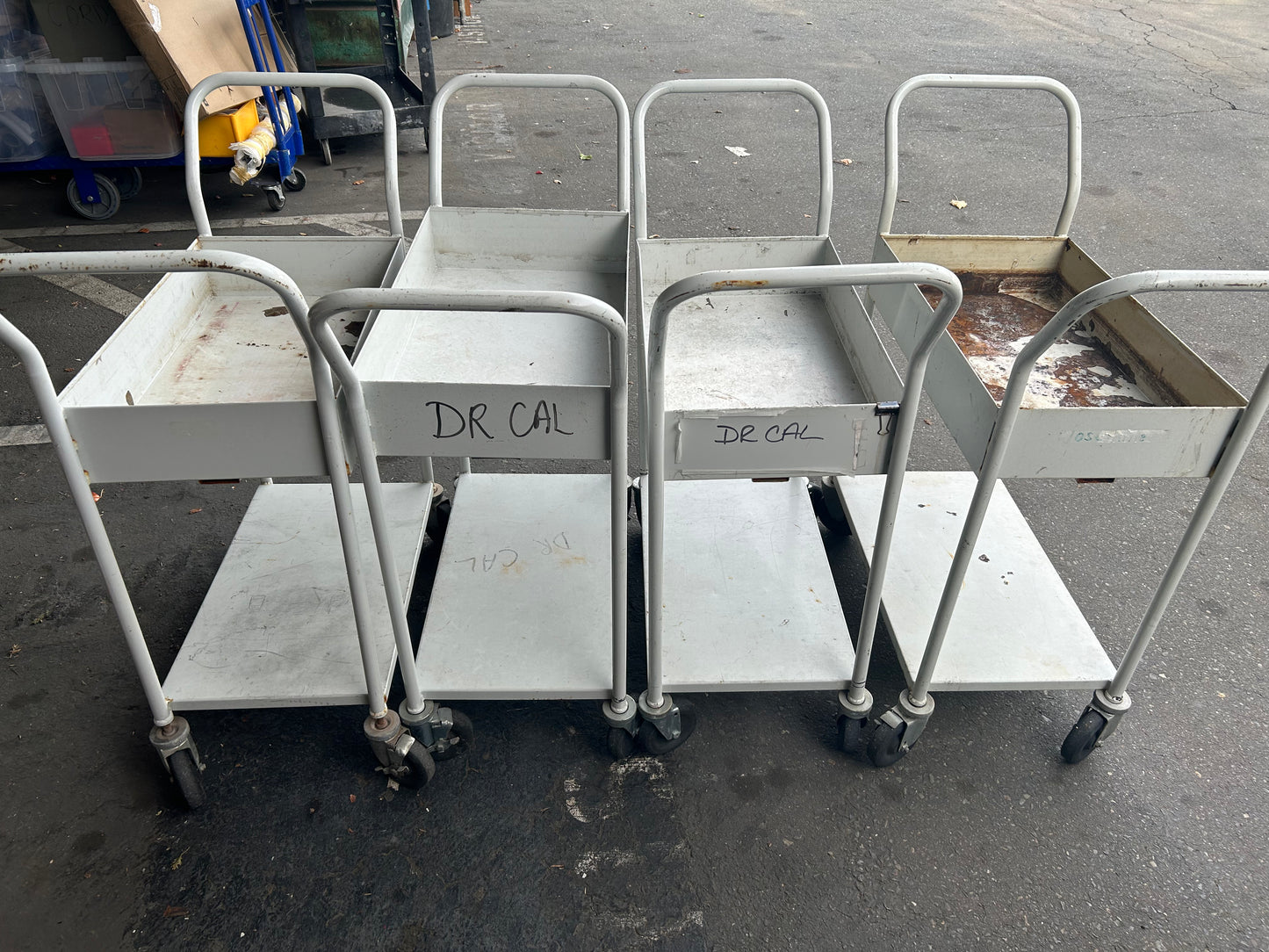 2-Shelf Steel Cart