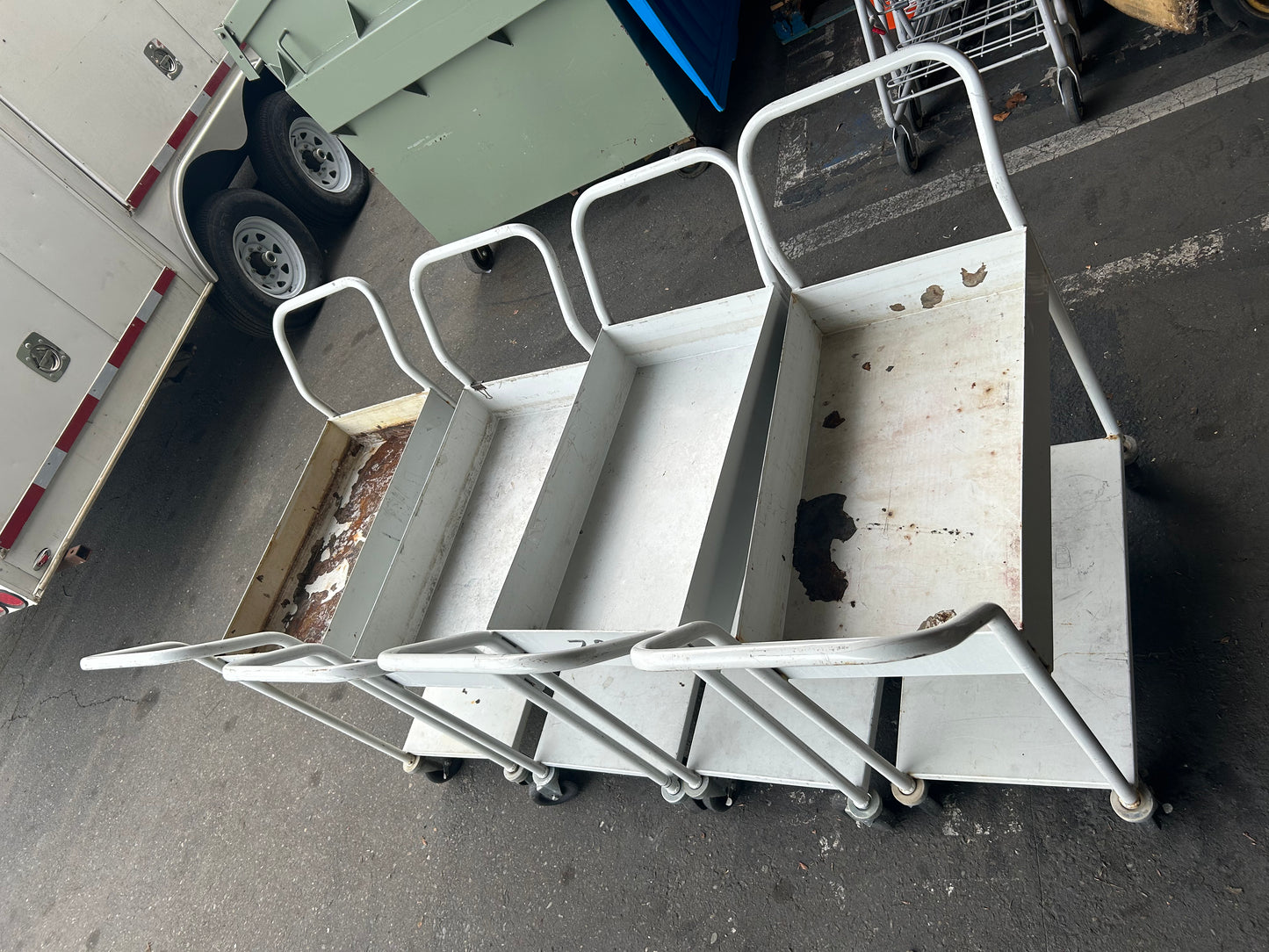 2-Shelf Steel Cart