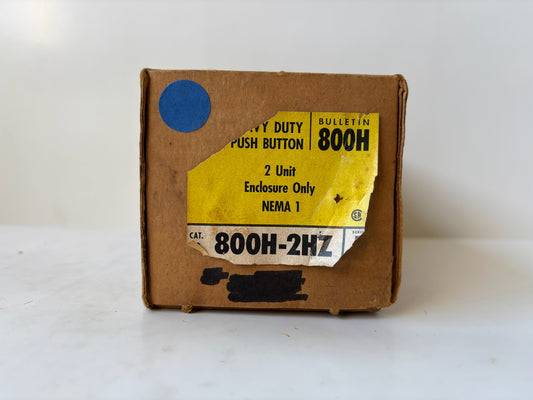 Allen Bradley 800H-2HZ Heavy Duy Push Button Bulletin 800H NEMA 1