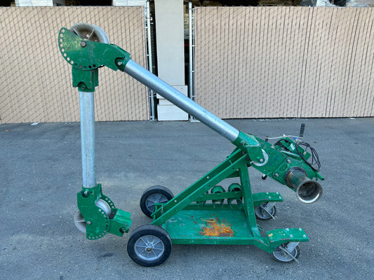 GREENLEE UT10 PACKAGE W/MVB + ADAPTERS: Wheeled, 10,000 lbf Max Force, 16 fpm Max Speed, 120 V AC