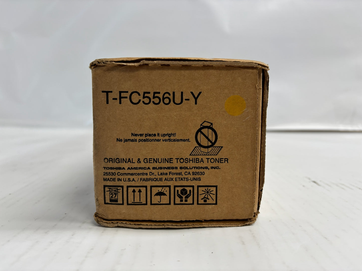 New Genuine Toshiba e-STUDIO 5506AC,6506AC,7506AC Yellow Toner T-FC556U-Y