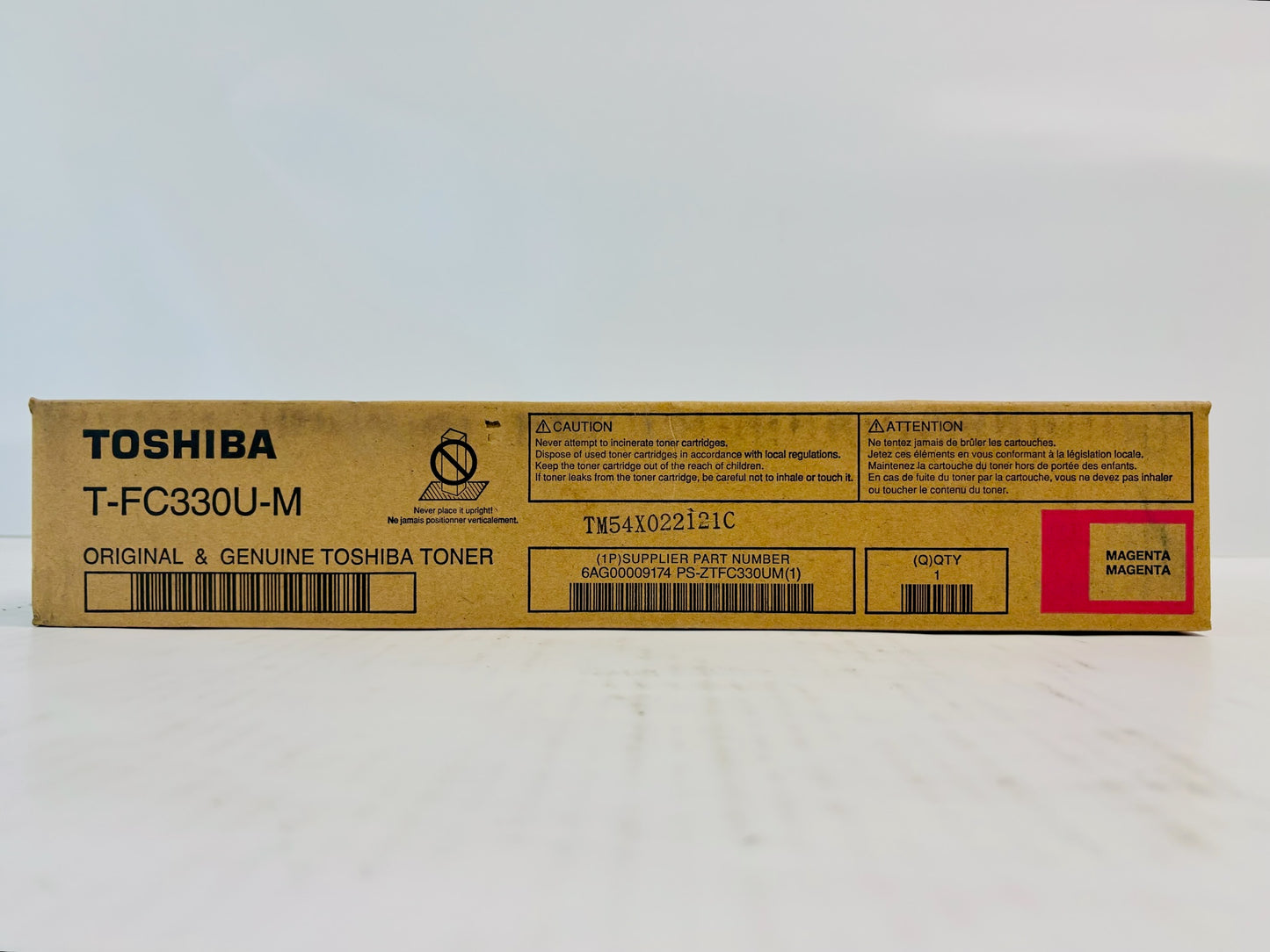 Genuine Toshiba eS330AC,400AC Magenta Toner T-FC330U-M