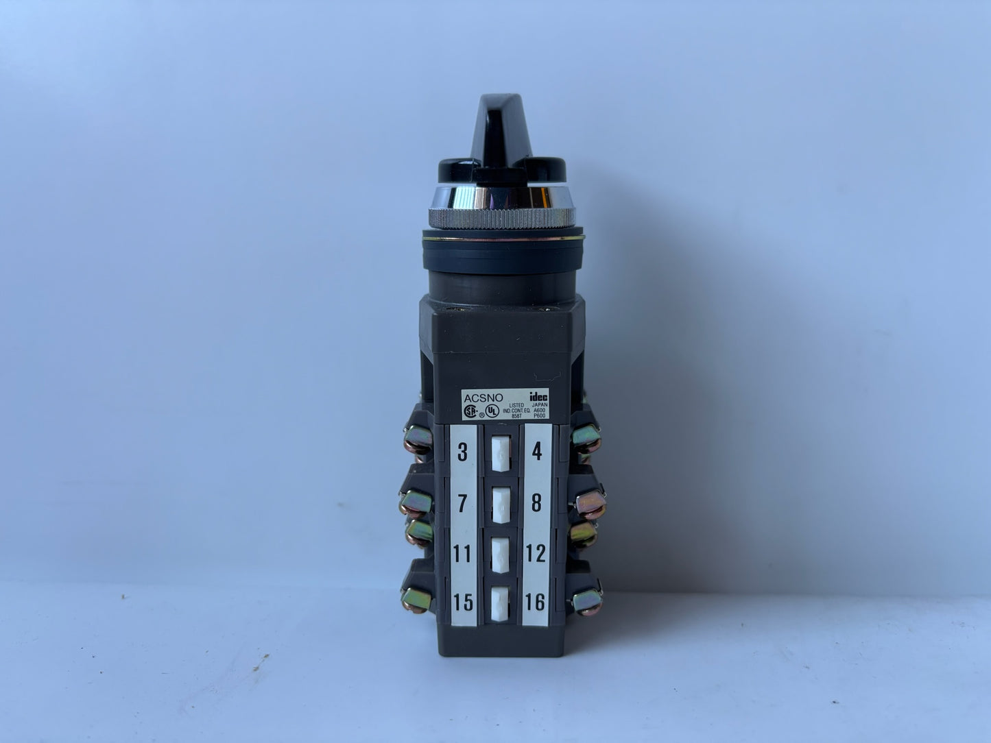 IDEC ACSNO-484-SB-C4002 Cam Switch Type CS-10 600V 10A