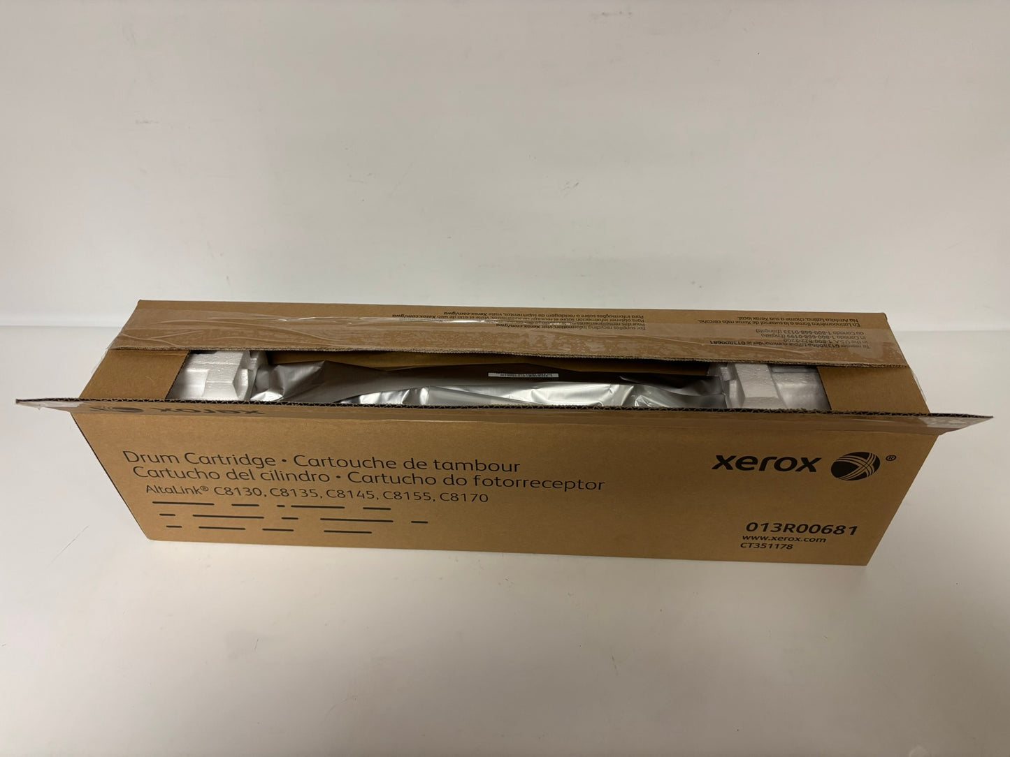 Partially Open OEM Xerox AltaLink C8130,C8135,C8145 Drum Cartridge 013R00681