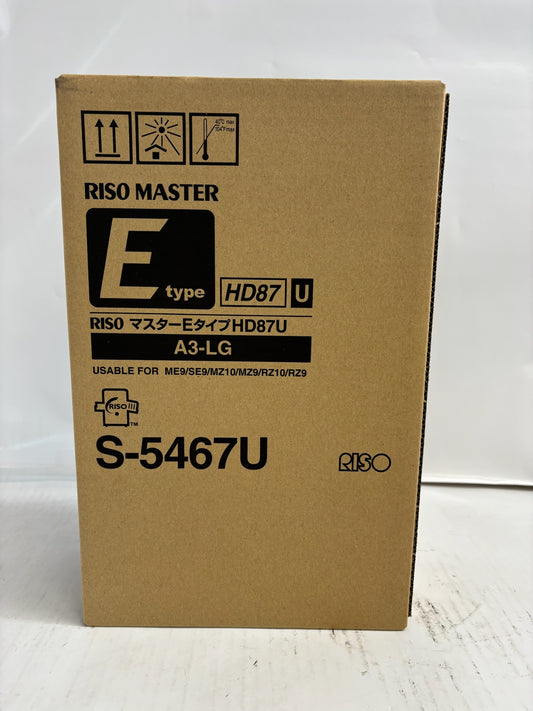 Genuine Risograph EZ ME9350,ME9450, E-Type Master paper Roll HD87 A3-LG(S-5467U)