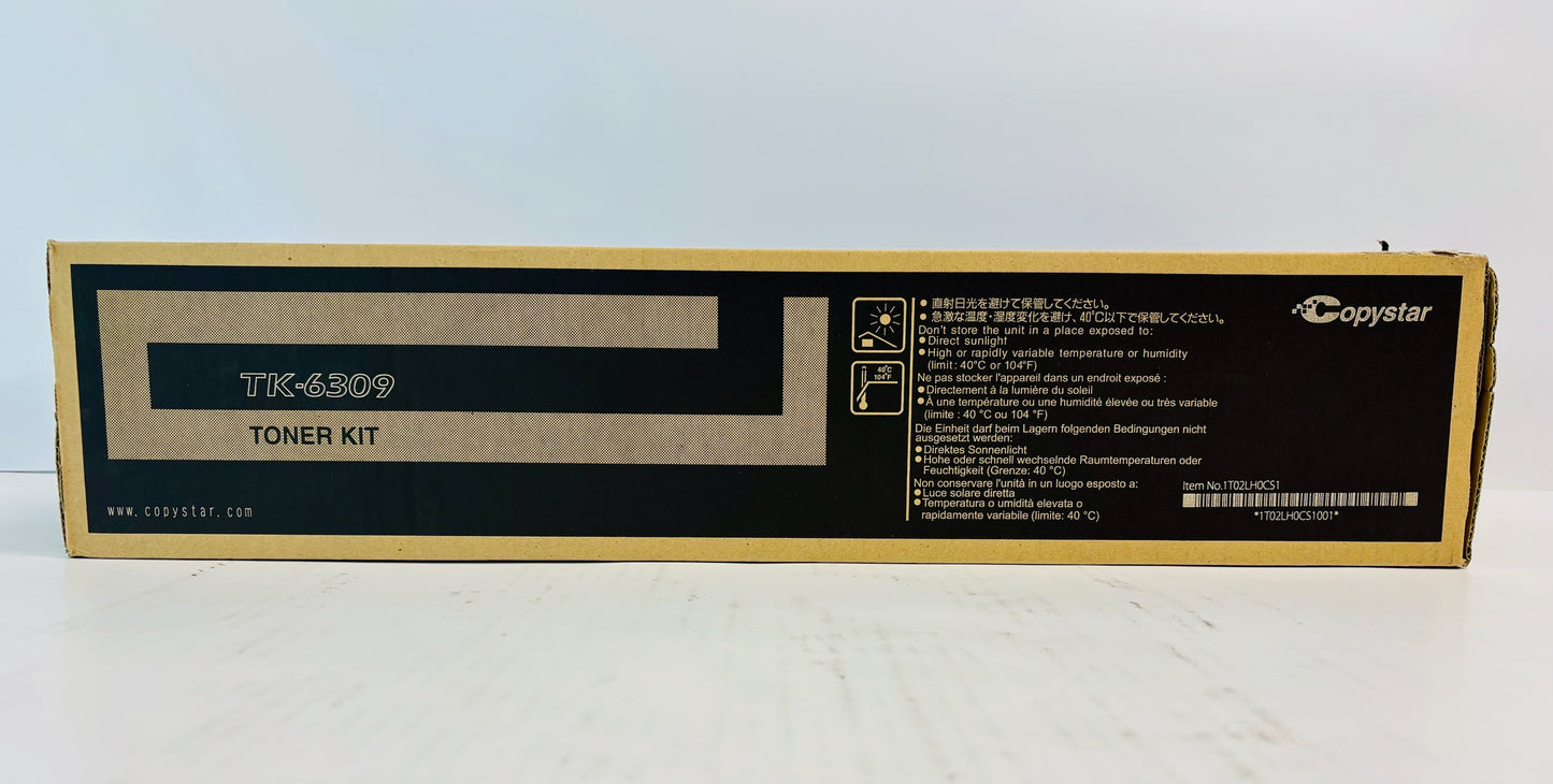 Genuine Kyocera TASKalfa 3500i,4500i, 4501i Black Toner TK-6309