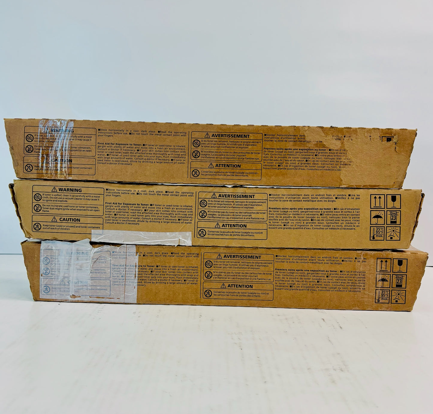 3 Genuine Ricoh IM C4500,C6000 Cyan, Mag & Yellow Toner 842280,842281,842282