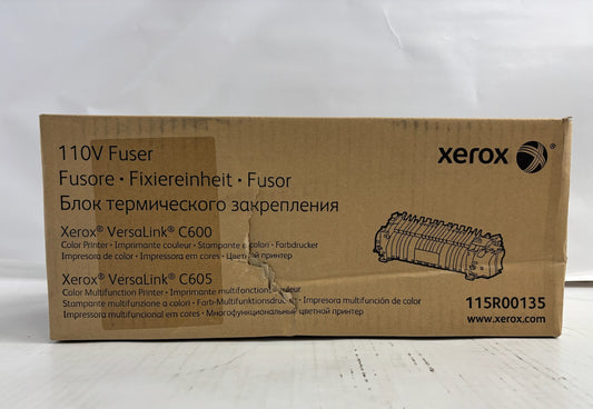 New Cosmetic Genuine Xerox VersaLink C600, C605 Fuser Unit 115R00135