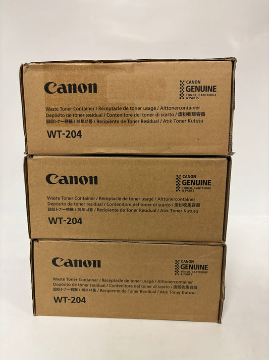 3 OEM Canon C7055,C7065,C7260,C7270,C7565 Waste Toner Container WT-204