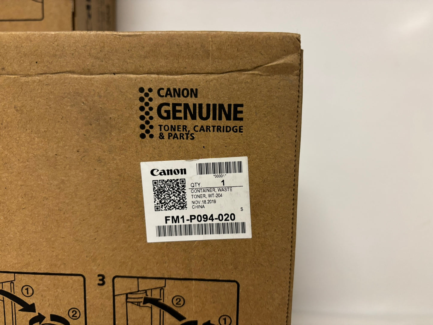 3 OEM Canon C7055,C7065,C7260,C7270,C7565 Waste Toner Container WT-204