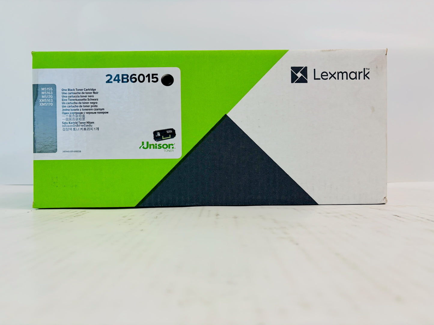 Genuine Lexmark M5155, M5163,M5170 One Black Toner 24B6015