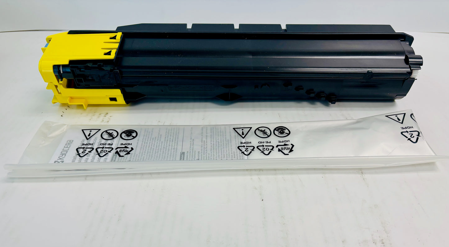 3 Open OEM Kyocera TASKalfa 4550ci,4551ci  Magenta, Yellow & Black Toner TK-8507