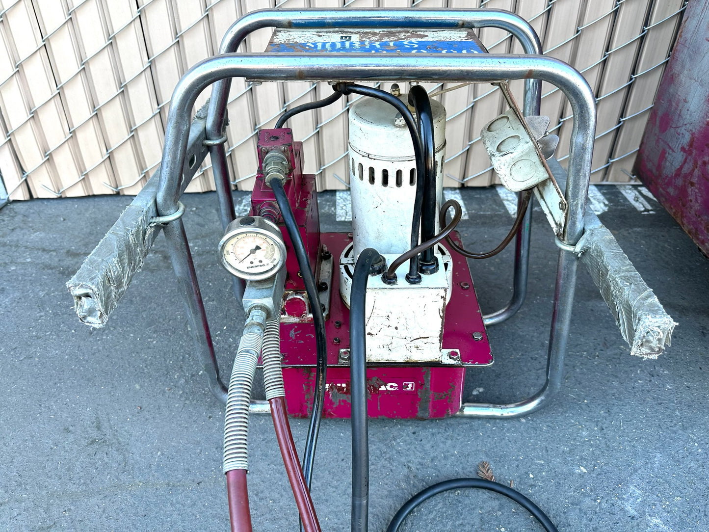 ENERPAC EEGOR B‑400  Series Hydraulic Conduit/Pipe Bender-EMT/IMC 2 1/2”-4”