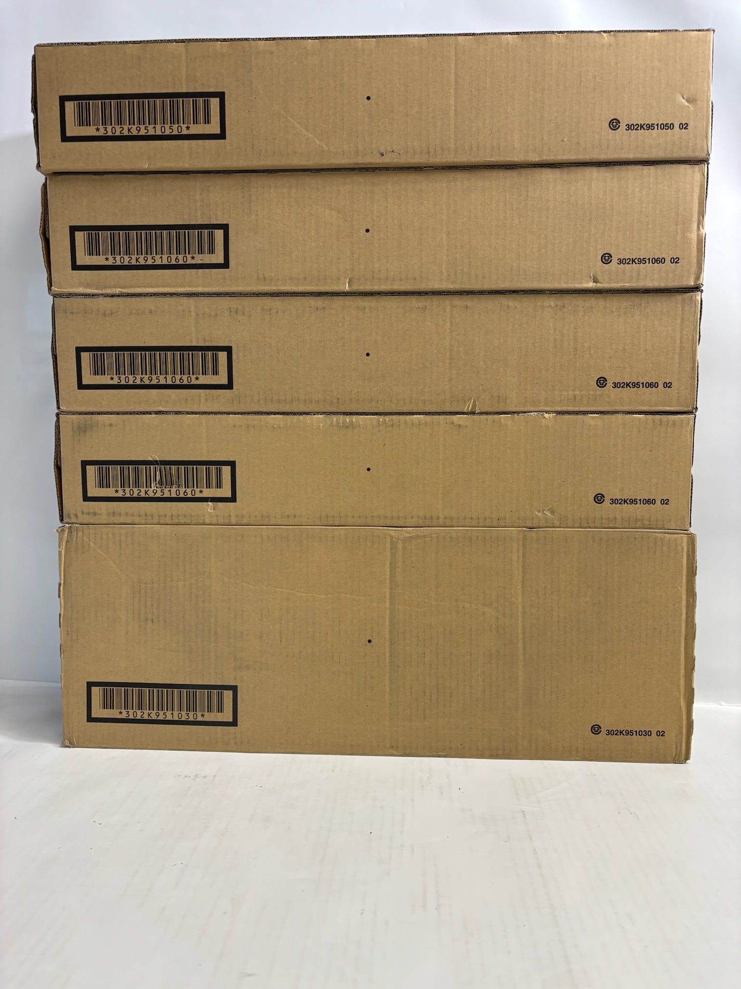 5 New Genuine Kyocera TASKalfa 6550ci,6551ci, CMMMK Toners TK-8709(No Yellow)