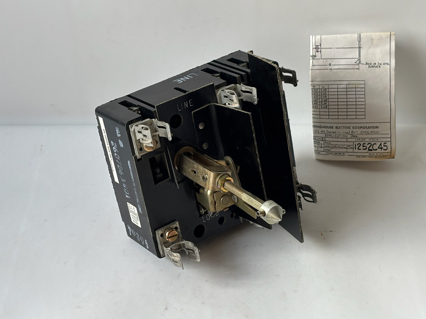 Westinghouse 2607D63G01 Visi-Flex DE-ION 30 A 3-Pole Fusible Disconnect Switch