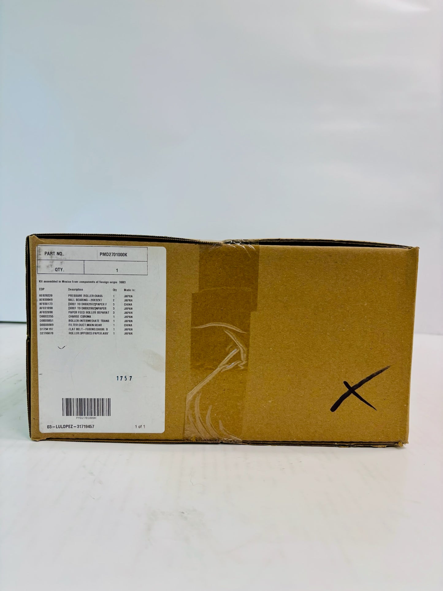 Genuine Ricoh Pro 8200ex,8200s,8210s Maintenance (PM) Kit PMD2701000K