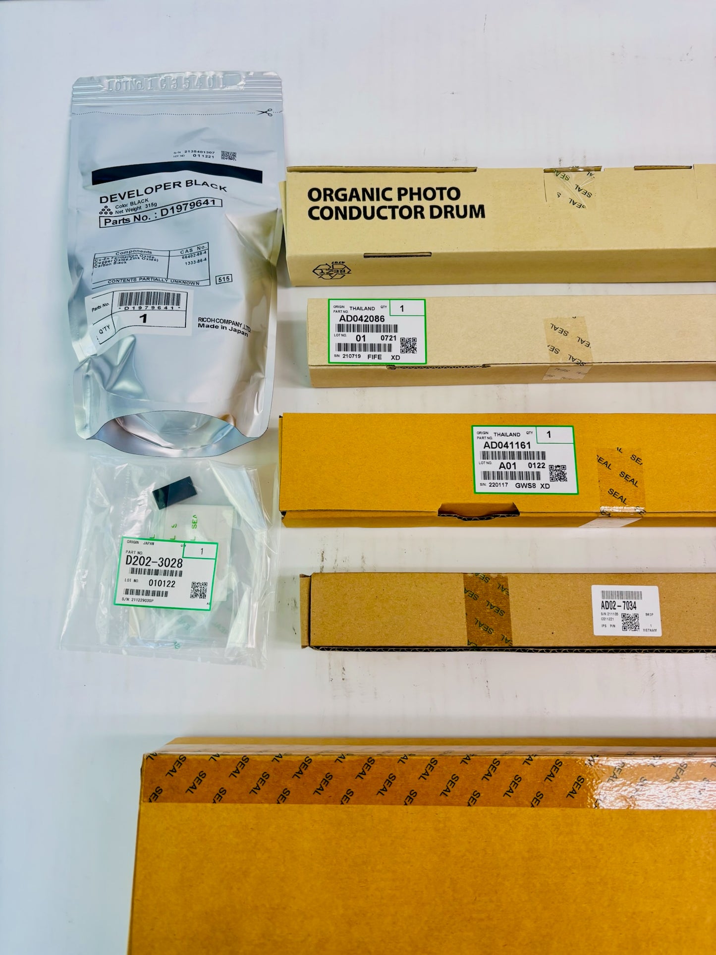 Open Genuine Ricoh MP2554SP,2555SP,3054SP,4054SP PM Kit PMD197120K - A