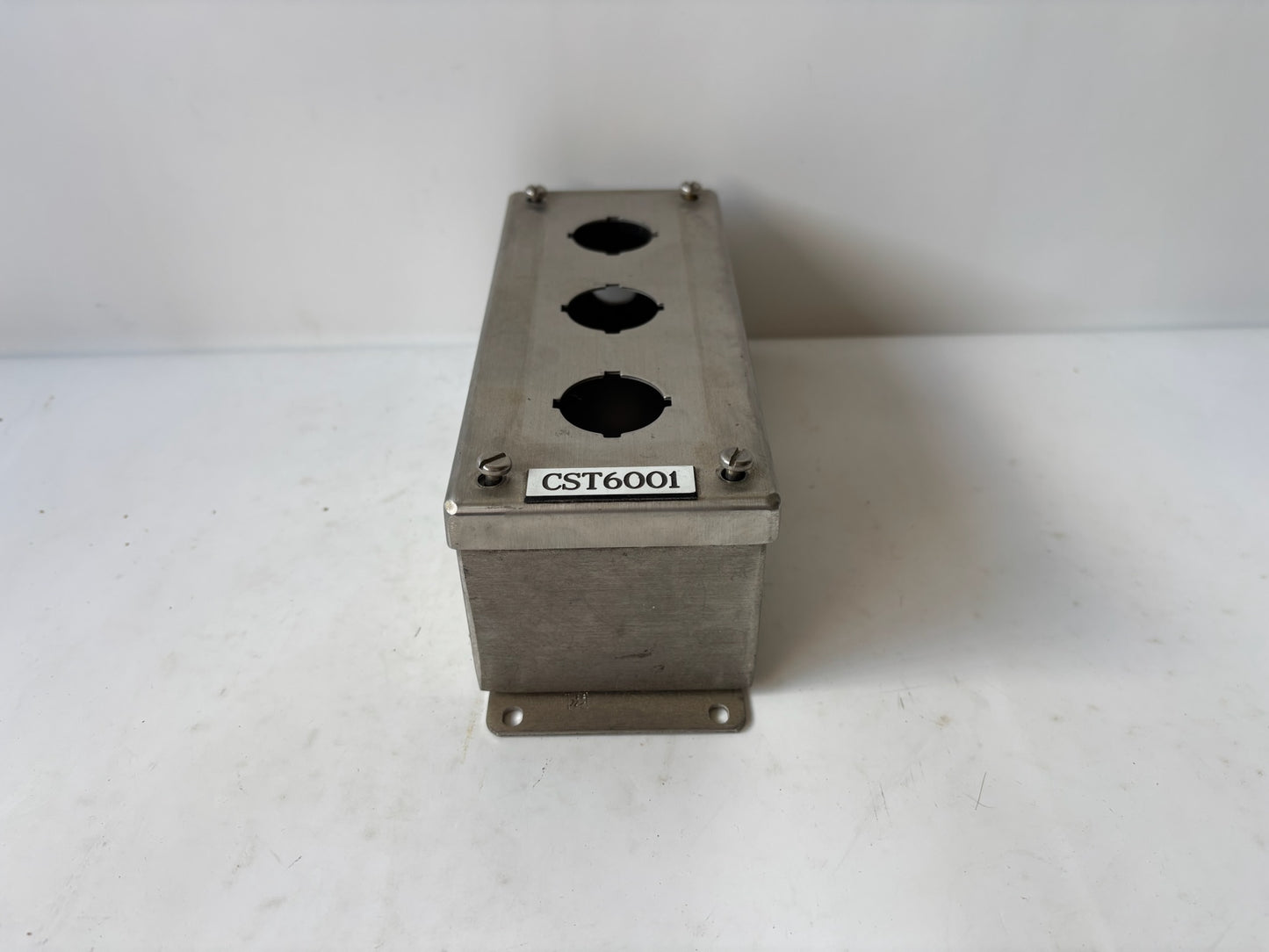 Hoffman E3PBSS Stainless Steel Pushbutton Enclosure Screw On Cover