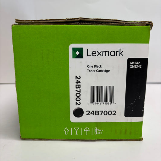 New OEM Lexmark M1342,XM1342 Black Toner Cartridge 24B7002