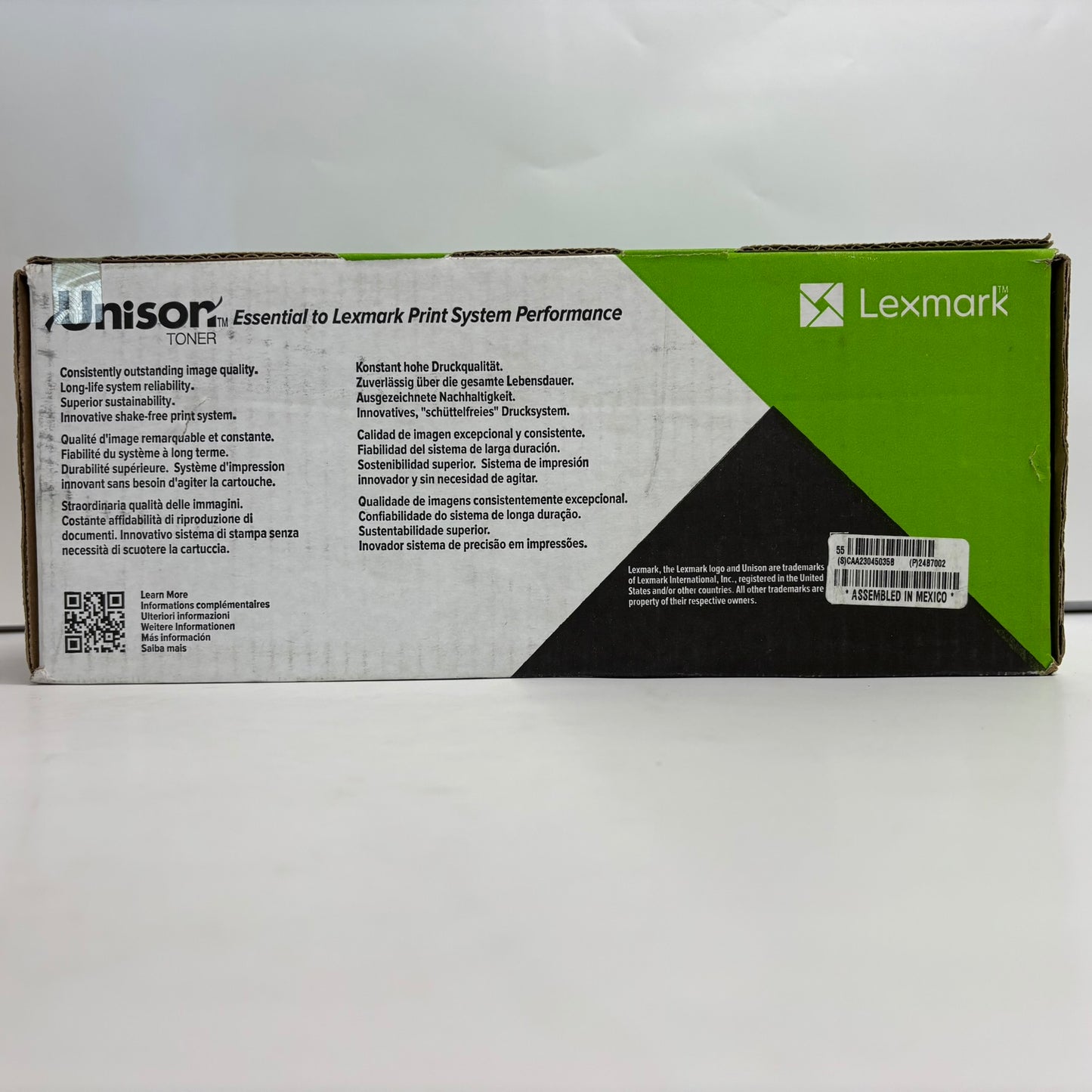New OEM Lexmark M1342,XM1342 Black Toner Cartridge 24B7002