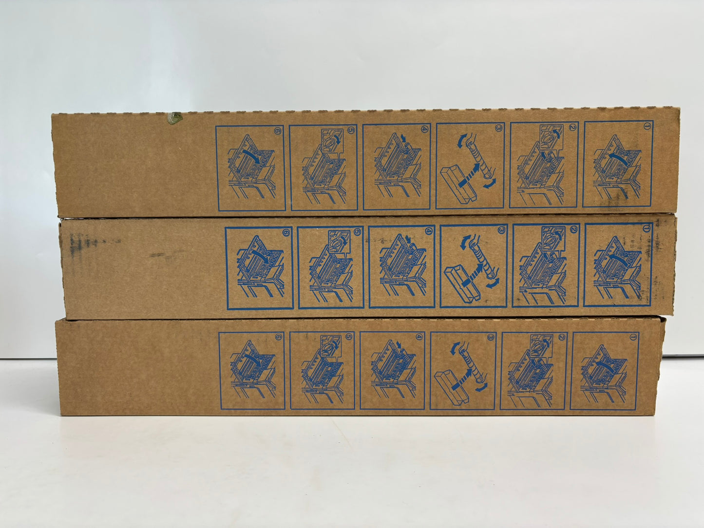 3 New OEM Konica Minolta bizhub C258,C308,C368 Low Yield TN324 CKK Toners