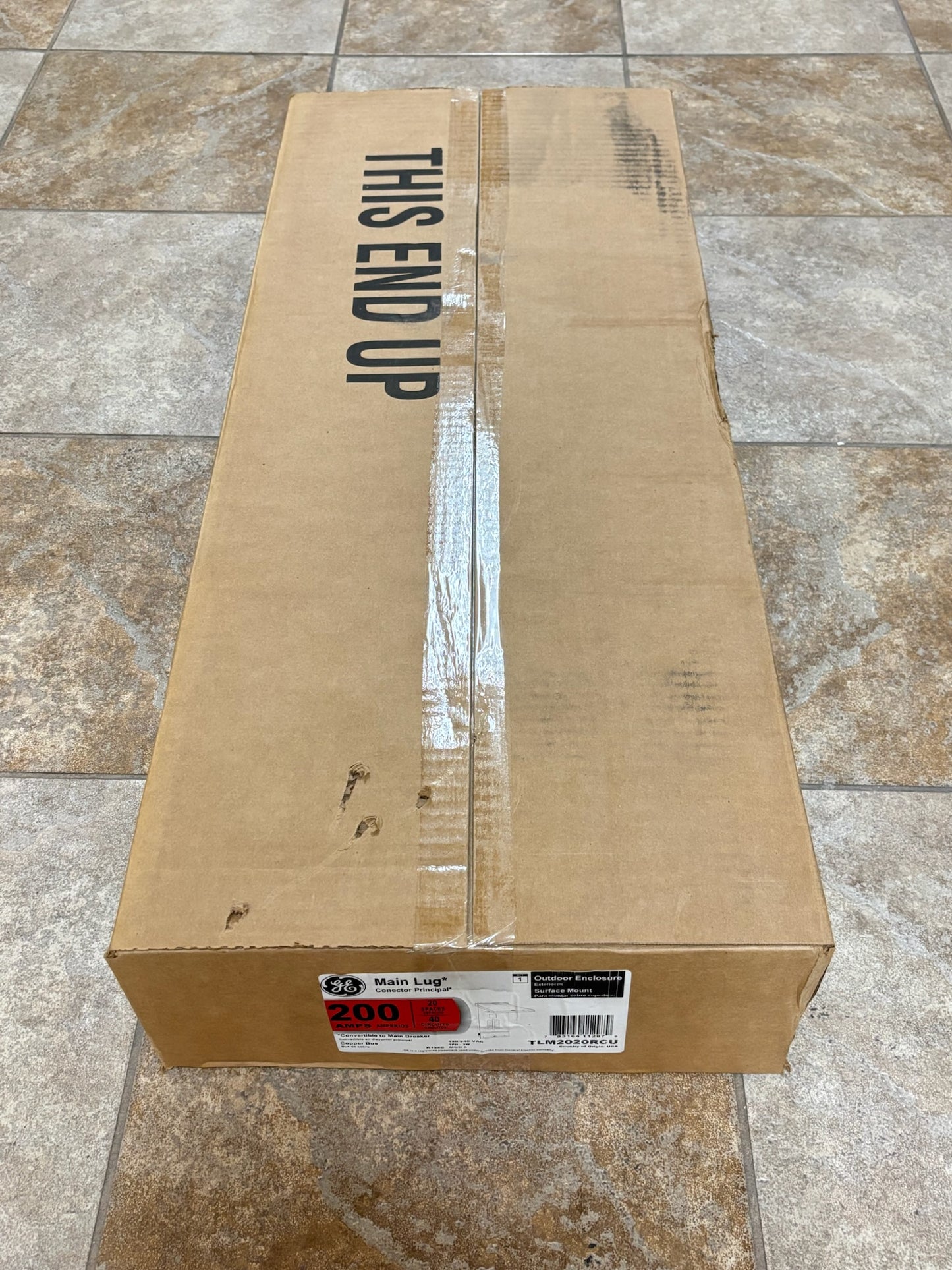 GE PowerMark Plus TLM2020RCU 200 A Main‑Lug Load Center, 20‑Space / 40‑Circuit