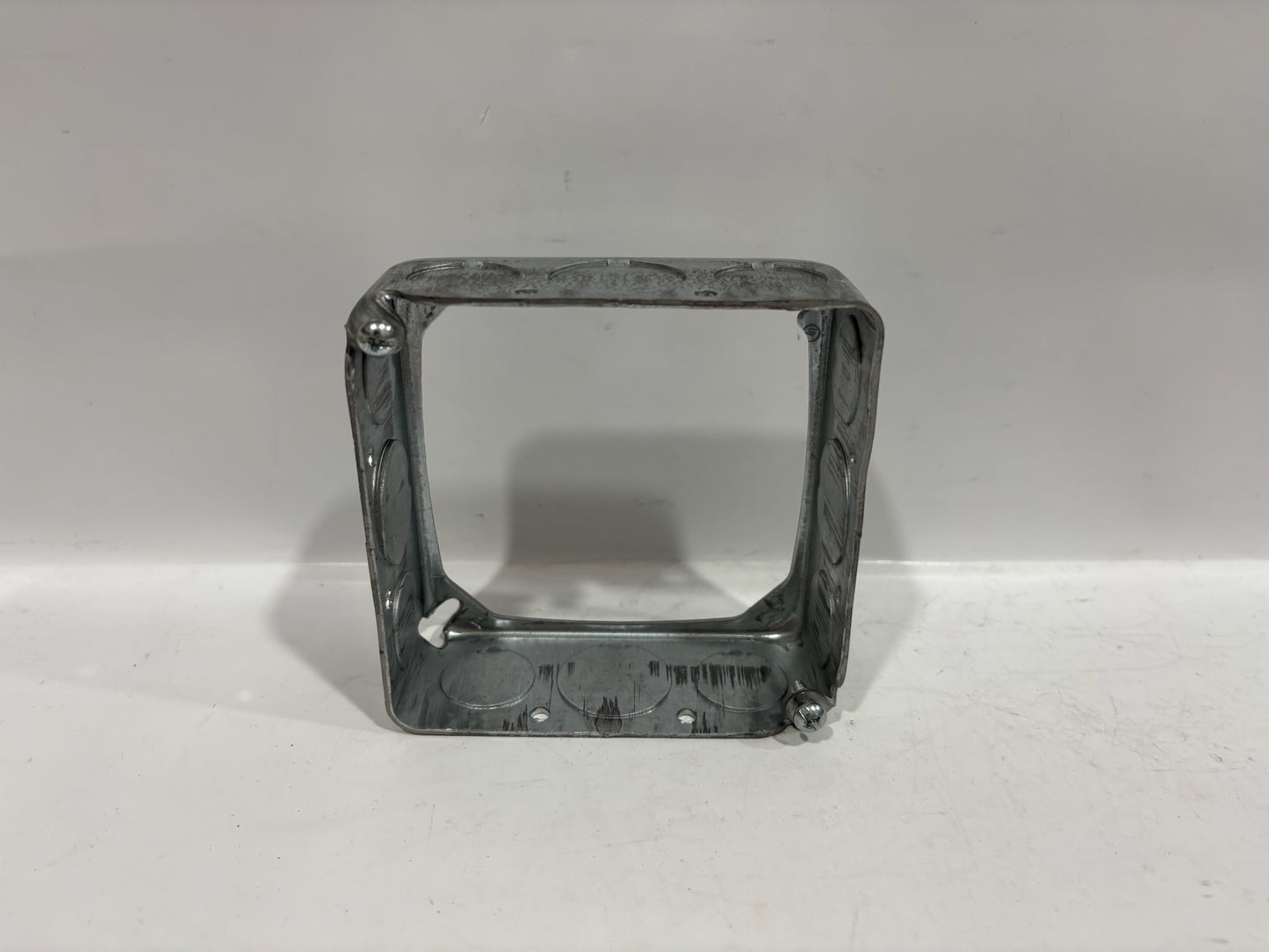 25 PK RAKO 203 Square Electrical Box With Side Knockouts 1-1/2" Depth