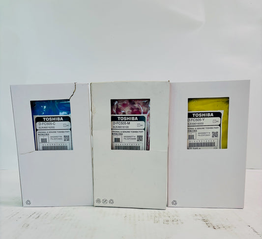 Open OEM Toshiba EStudio 2505AC,3005AC Cyan,Mag,Yel Developer DEV-KIT-FC505CLR