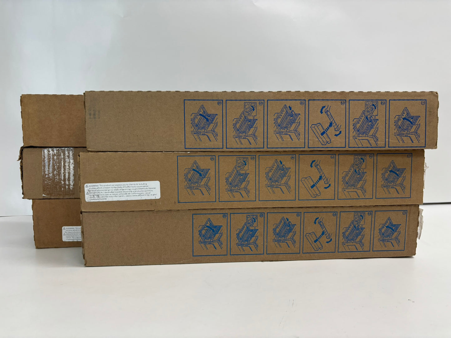 6 New OEM Konica Minolta Bizhub C458,C558,C658 CCMMYY Toners TN514 (No Black)