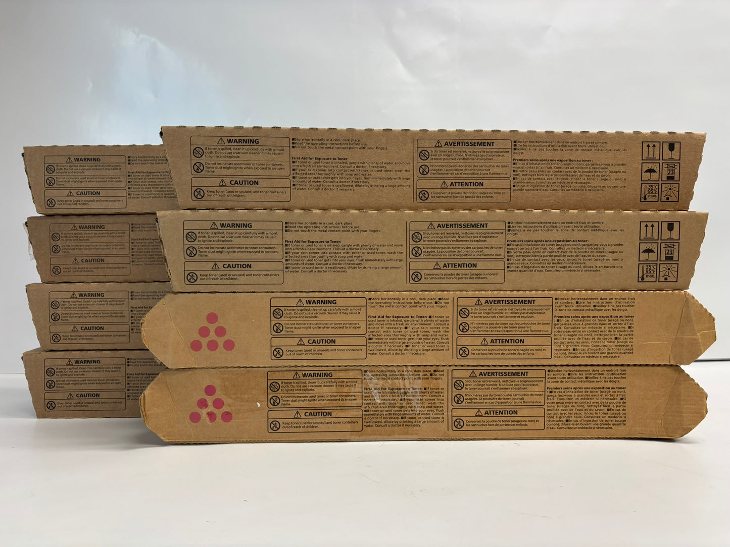 8 OEM Ricoh MP C2003,C2004,C2503,C2504 Toners 841918,19,20,21 CMMMYYYK Toners