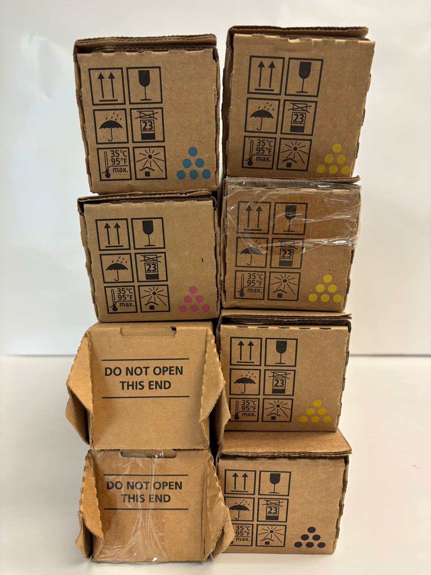 8 OEM Ricoh MP C2003,C2004,C2503,C2504 Toners 841918,19,20,21 CMMMYYYK Toners