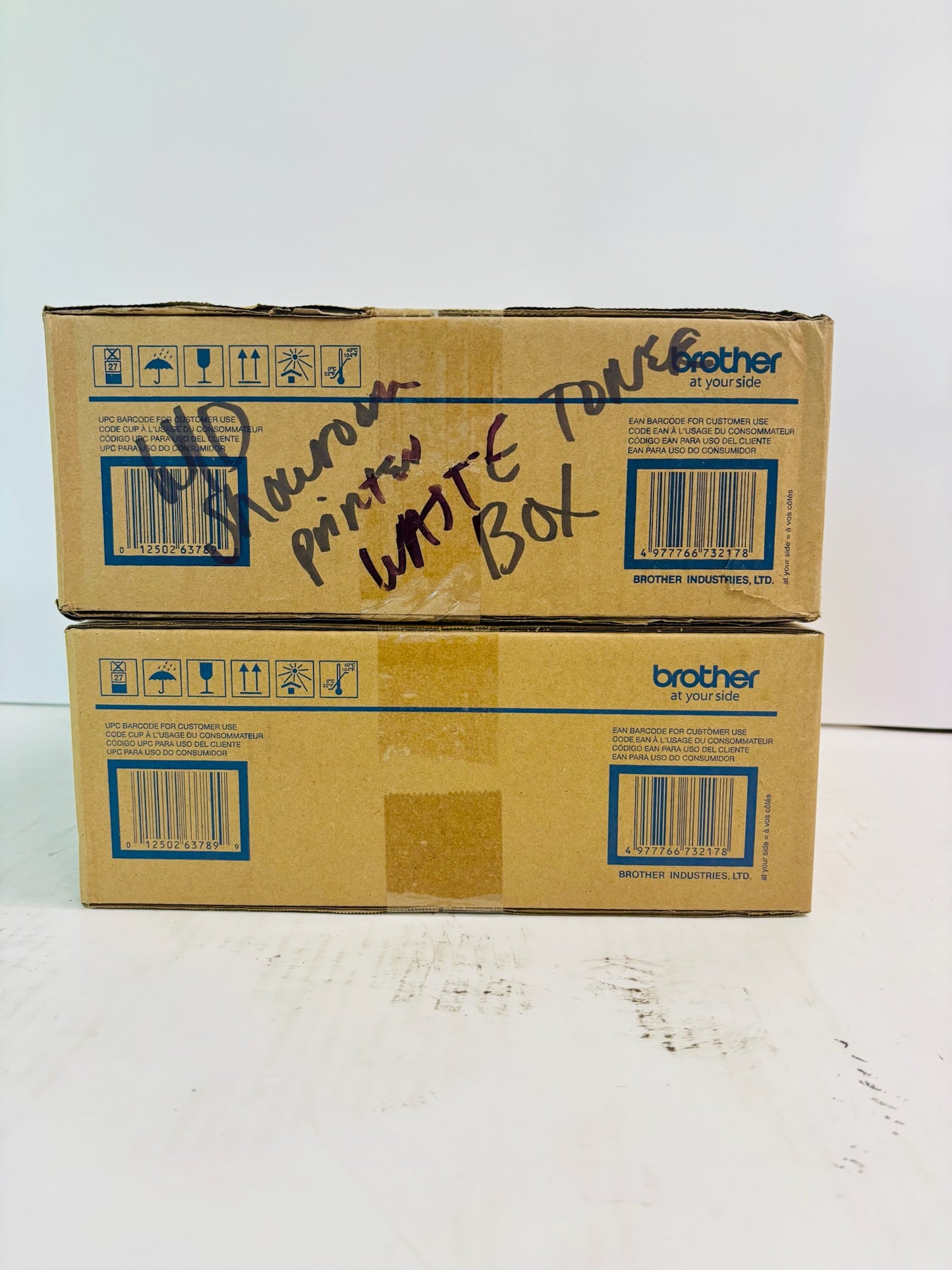 2 Genuine Brother HL-L8250CDN, HL-L8260CDW Waste Toner Box WT-320CL