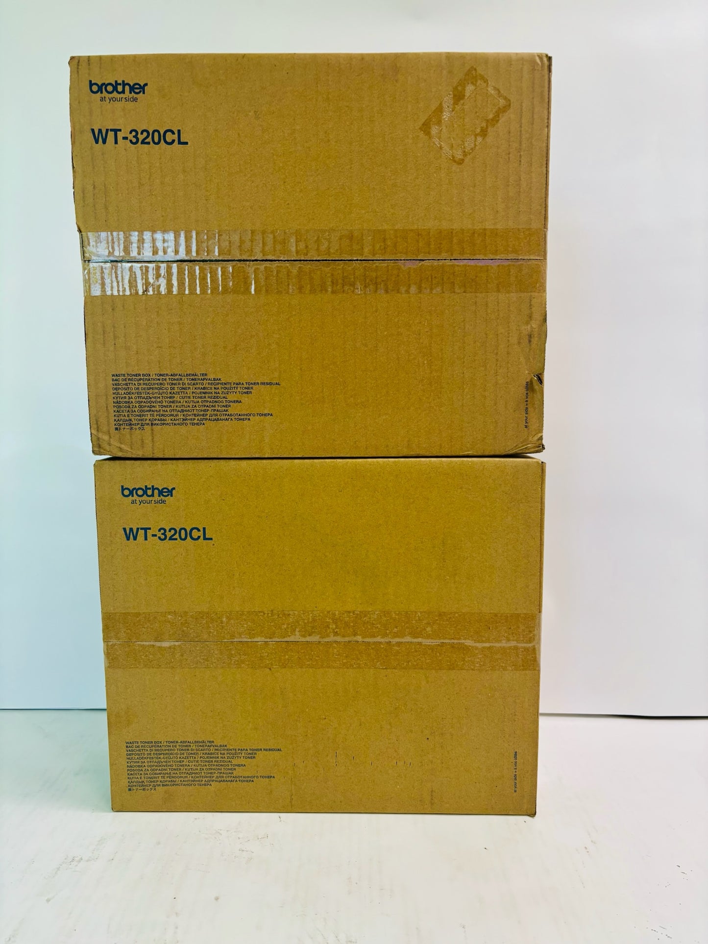2 Genuine Brother HL-L8250CDN, HL-L8260CDW Waste Toner Box WT-320CL