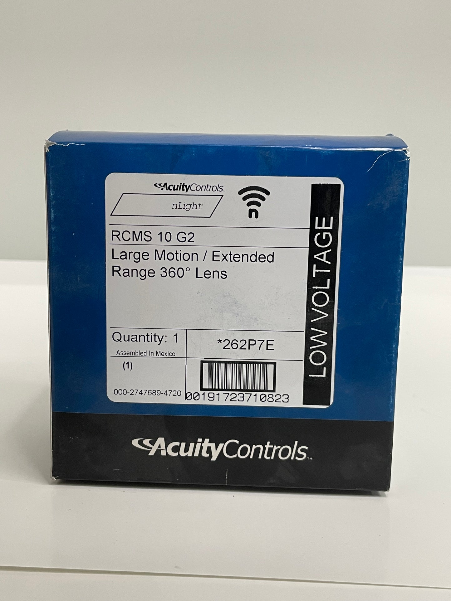 nLight Acuity Controls RCMS10G2 Large Motion/Extended Range 360 Lens Motion Sensing