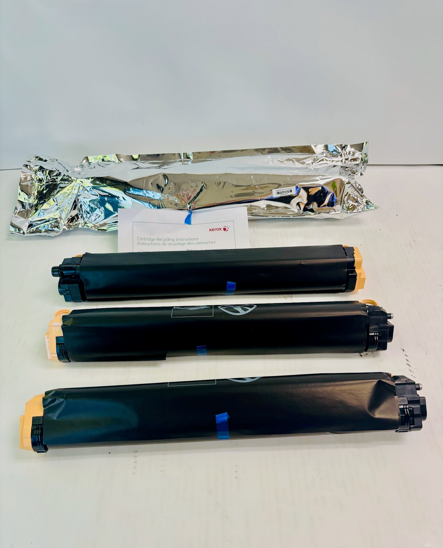 4 Open Genuine Xerox Color 550,560,570 Color & Black Drum 0013R00663,0013R00664