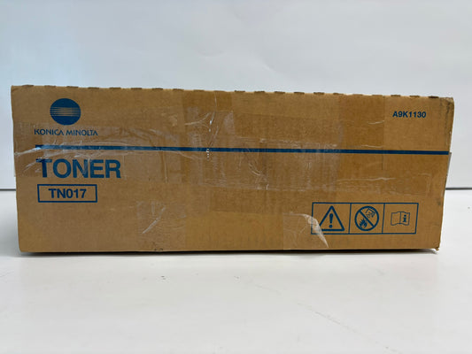 New OEM Konica Minolta AccurioPress 6120,6136,6136P Black Toner TN017/ A9K1130