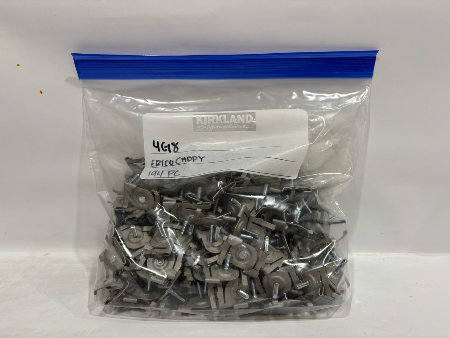 194 PC Caddy 4G8 Track Lighting Clip With Stud and Palnut