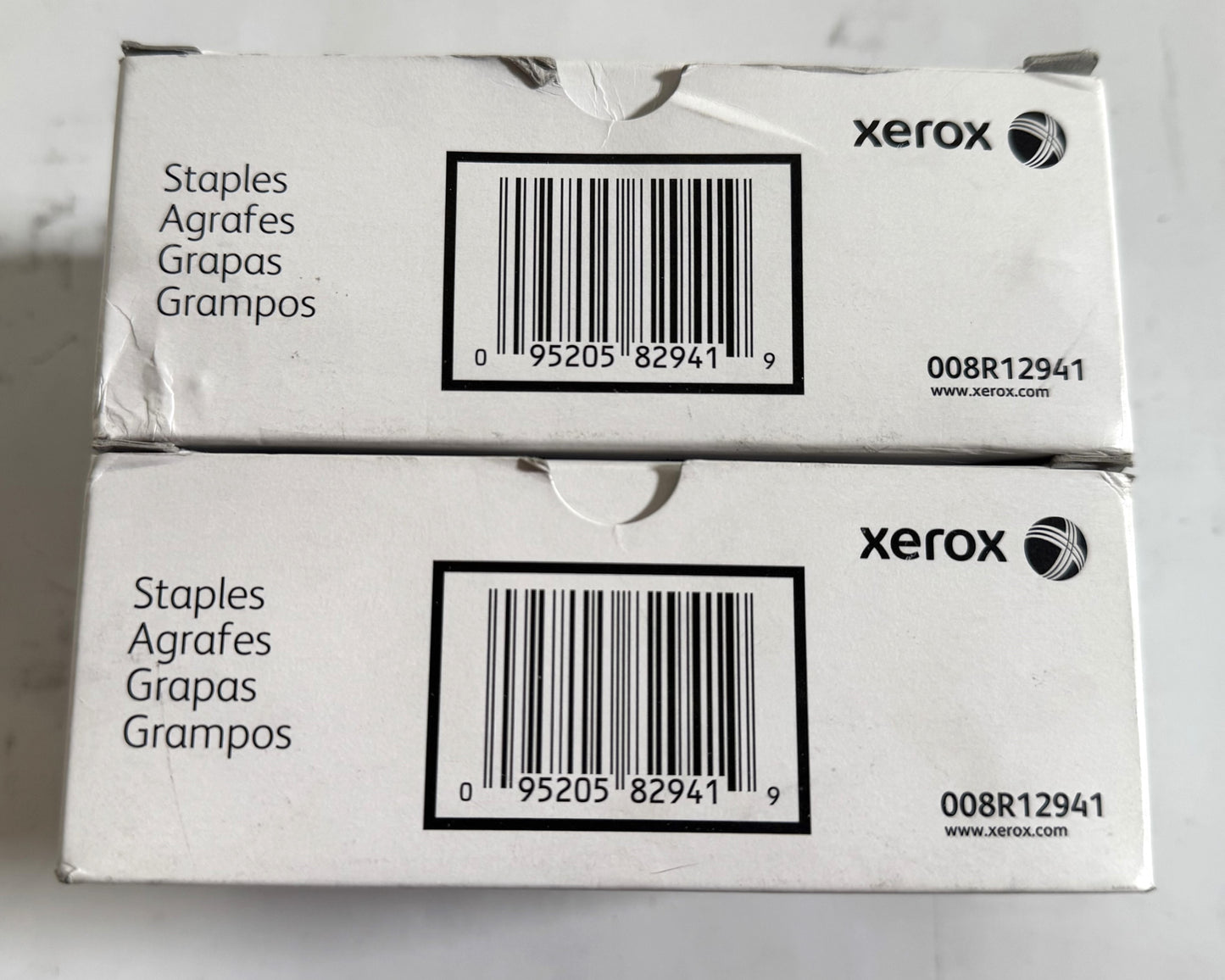2 OEM Xerox Color 550,560,C60,C75 Printer Refill Staple Cartridge 008R12941