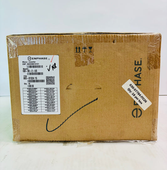 18 Pk Enphase IQ8-60-2-US 245W Microinverter – High-Efficiency Solar Panel Inverter