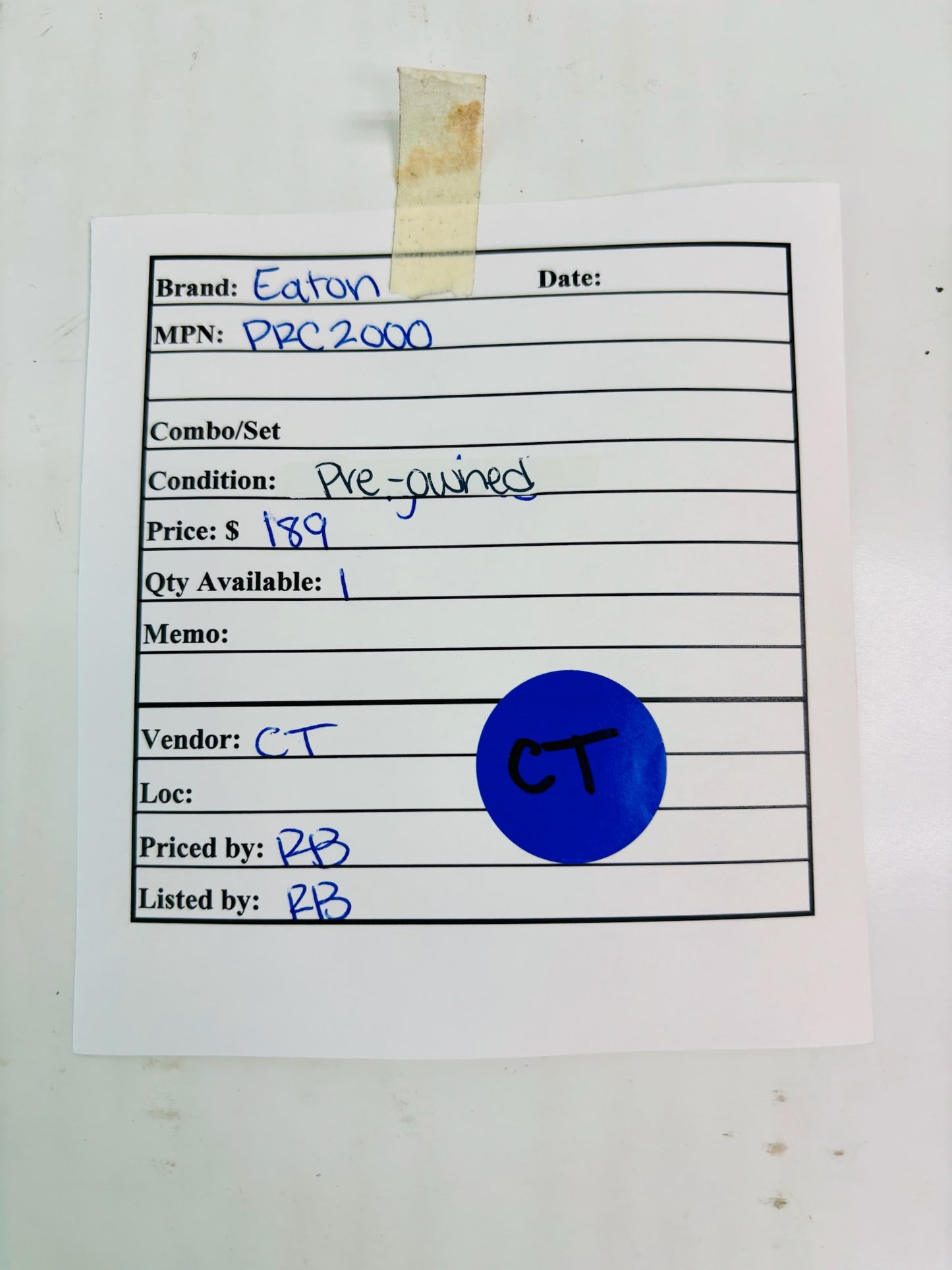 Eaton PRC2000 Lighting Control Panelboard Controller