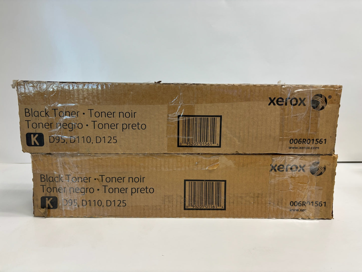 2 Cosmetic Genuine Xerox D110,D125,D95,ED125,ED95A Black Toner Cartridge, 006R01561