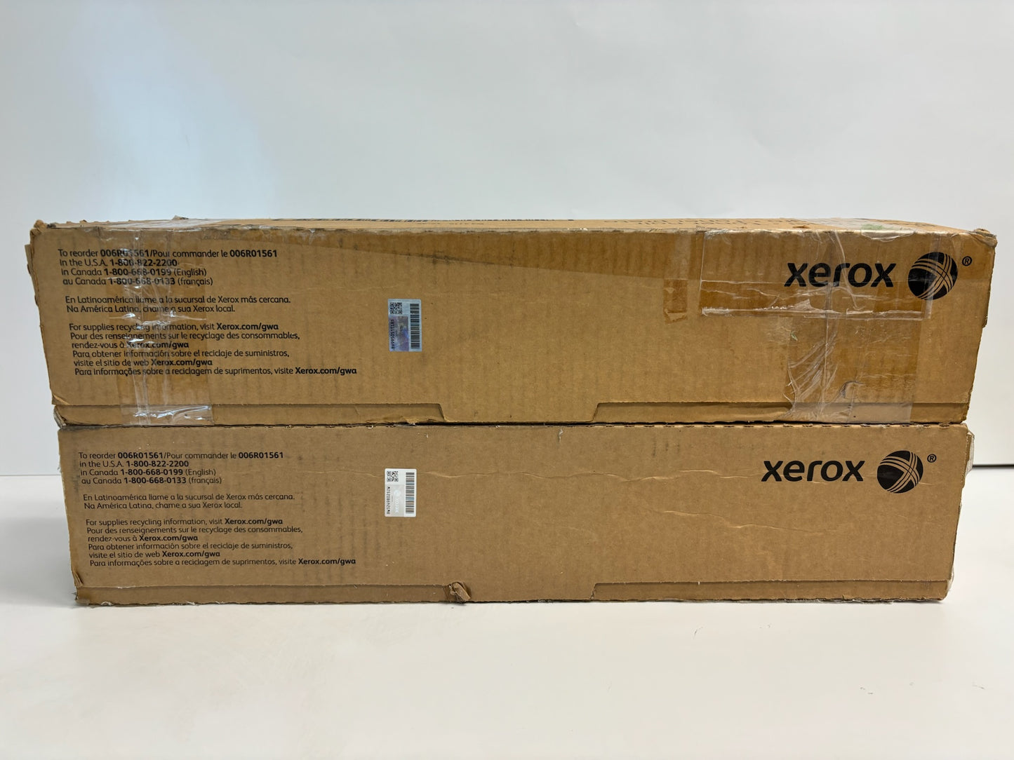 2 Cosmetic Genuine Xerox D110,D125,D95,ED125,ED95A Black Toner Cartridge, 006R01561