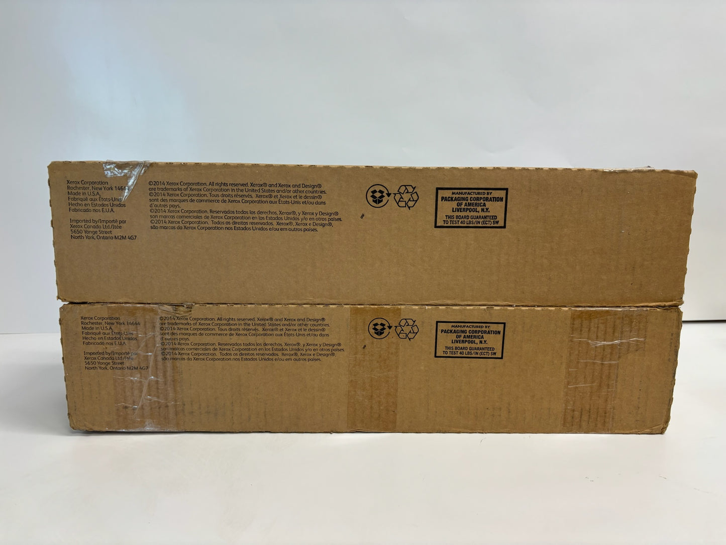 2 Cosmetic Genuine Xerox D110,D125,D95,ED125,ED95A Black Toner Cartridge, 006R01561